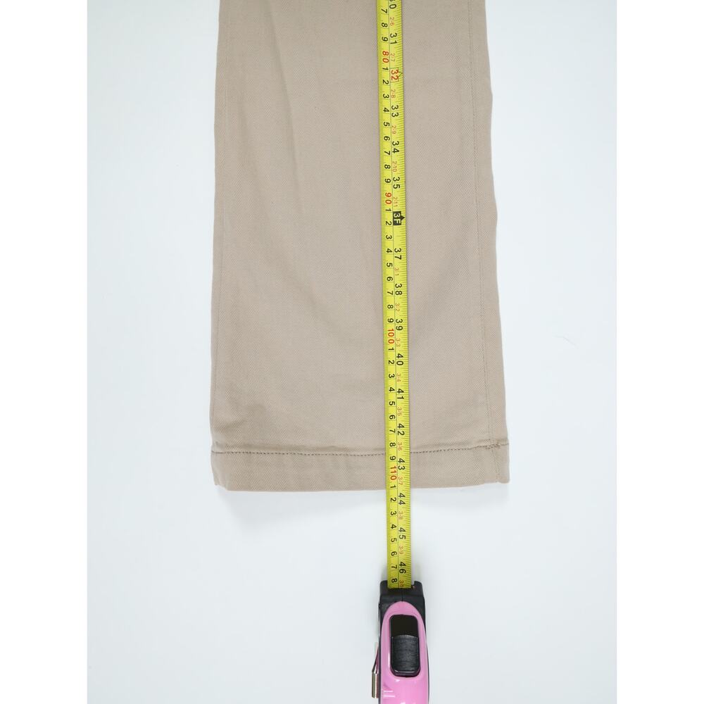Vintage Valentino Roma Made in Italy Taupe Bootcut Stretch Jeans Size 38 US 2 - Picture 8 of 13